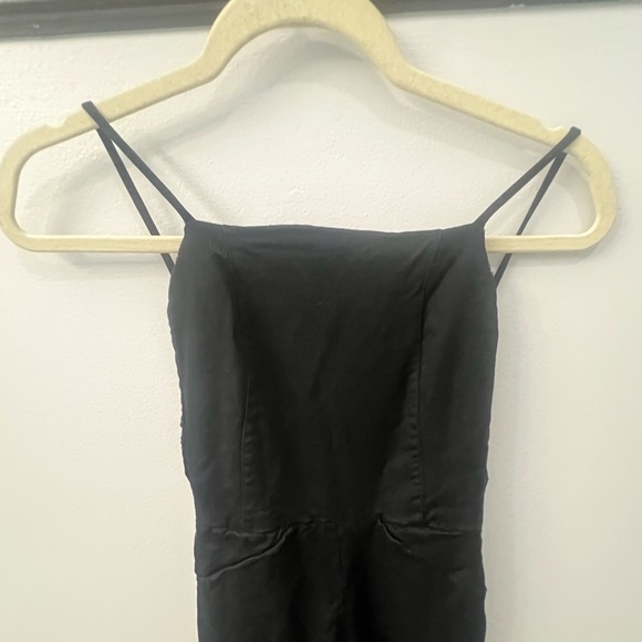 REFORMATION WOMEN’S ANDERSON HALTER JUMPSUIT, SIZE US 0-2, BLACK - Picture 5 of 13